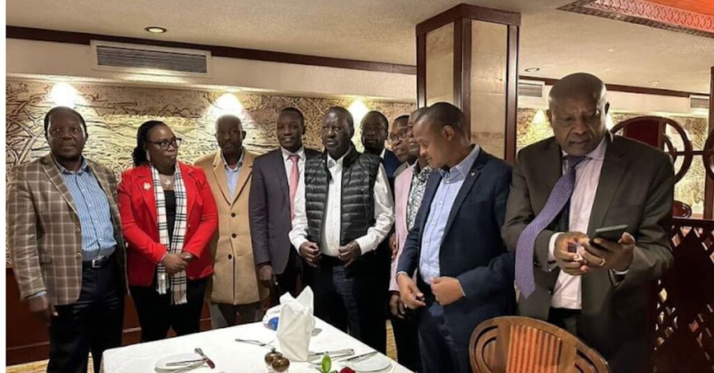 Gusii ODM Leaders Demand Answers from Raila in Heated Nairobi Meeting