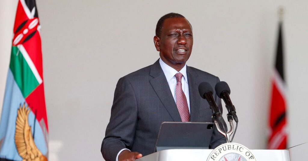 President Ruto Orders Flags at Half-Mast to Honour Hillside Endarasha Tragedy