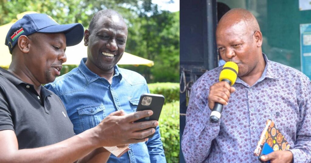 "An Animal on The Loose," UDA Mp Demands Ruto Control Ichung'wah 'Childish Talk'