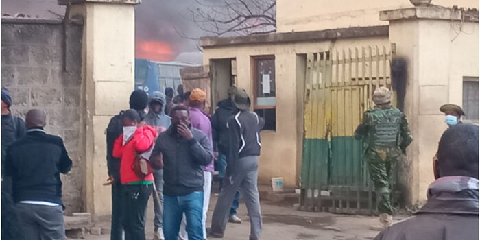 Nairobi CBD Paralyzed as Muthurwa Traders Protest Looming Evictions