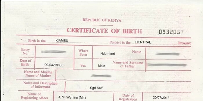 Govt Announces Loss of 900 Birth Certificates Weeks After Title Deeds Went Missing