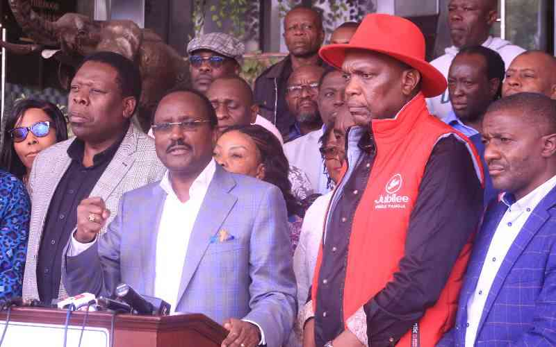 Jeremiah Kioni Confirms Mt. Kenya’s Support for Kalonzo in 2027 Elections