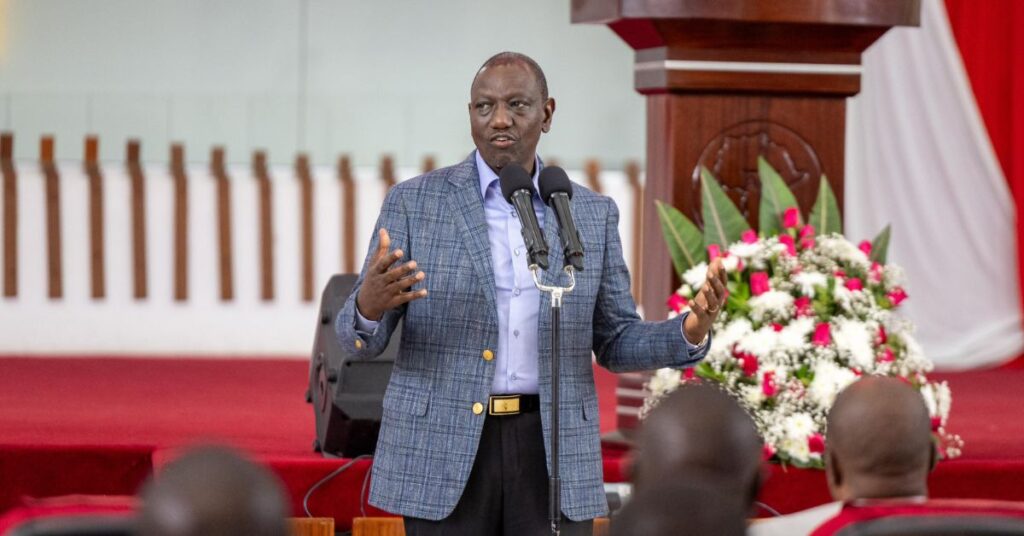 Ruto Issues Bold Response to Church After Cash Donation Rejection