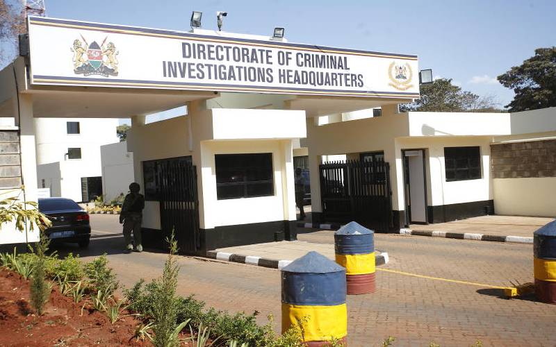 DCI Uncovers Truth Behind Viral State House Break-in Allegations