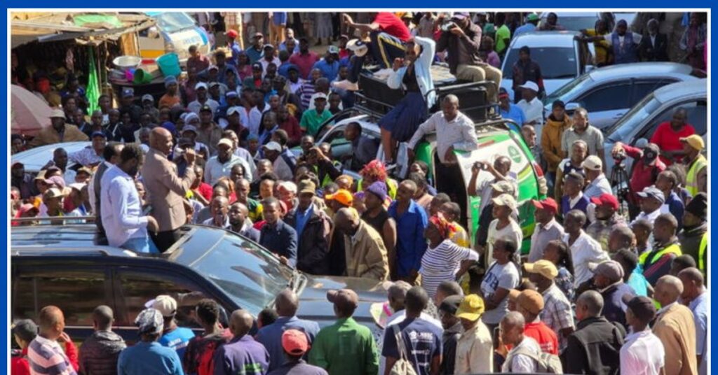 Nyeri Residents Take to Streets in Fierce Anti-Ruto Demonstration