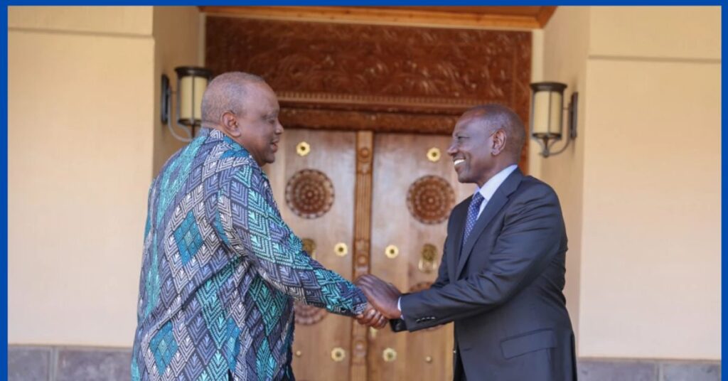 Kioni Denies Political Partnership Between Ruto and Uhuru After Surprise Meeting