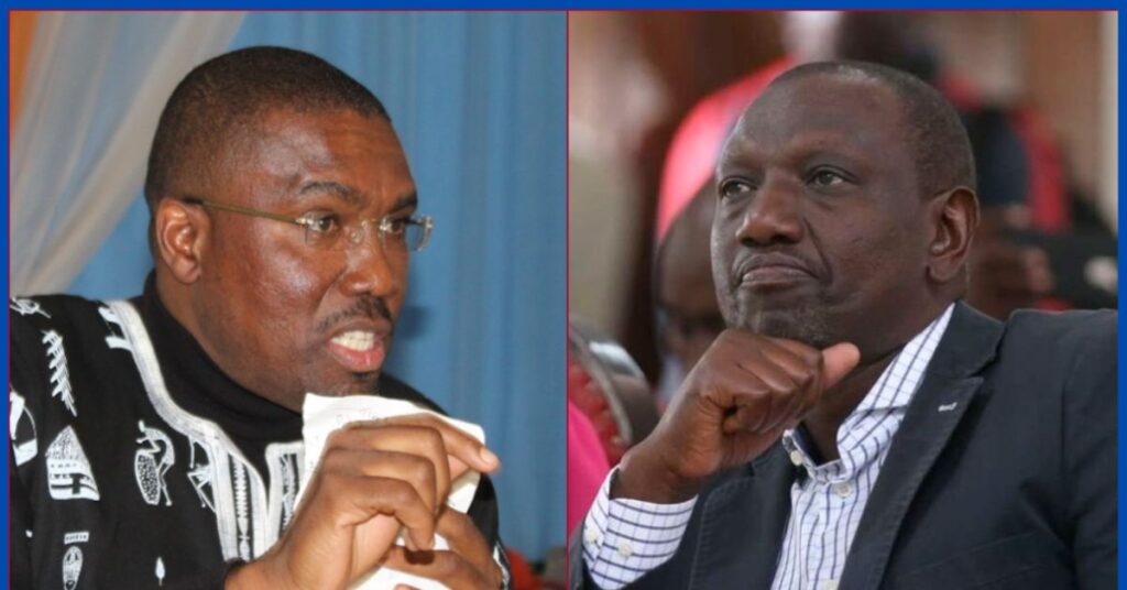 Kabando Denounces Ruto’s ‘Foolish’ Comments on Livestock Vaccination Critics